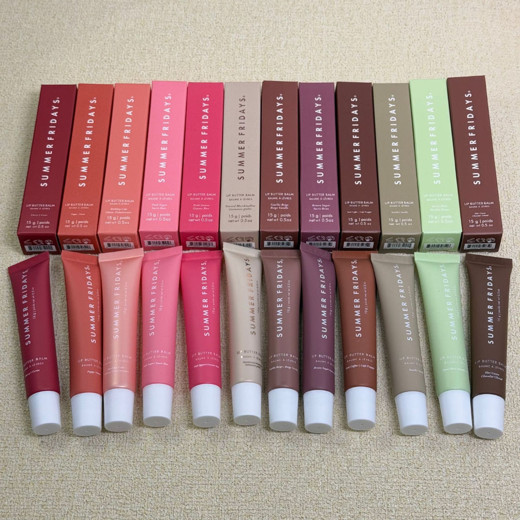 Summer Fridays Tinted Lip Gloss Hydrating Liquid Lipstick Multi Nude Matte Shades