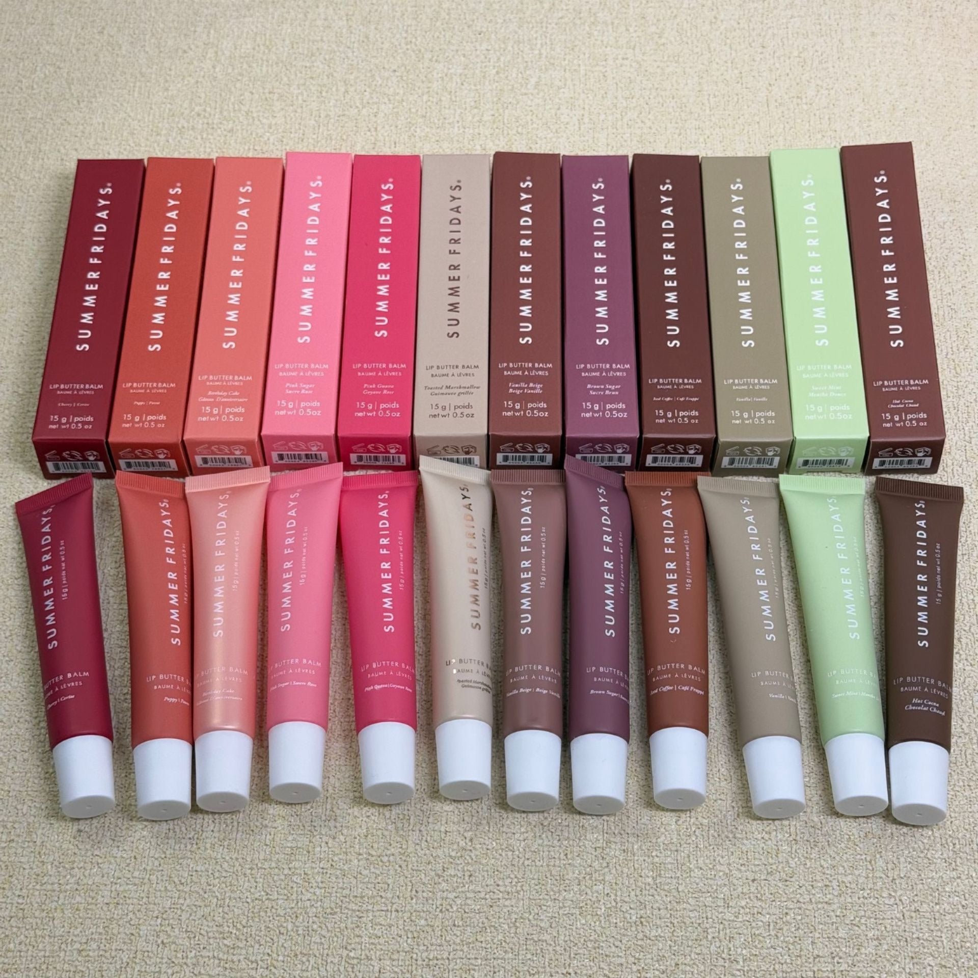 Summer Fridays Tinted Lip Gloss Hydrating Liquid Lipstick Multi Nude Matte Shades