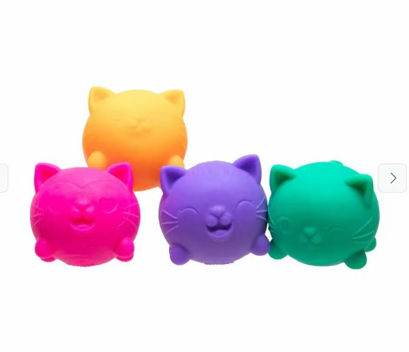 Cat Head Stress Relief Squeezing Toy
