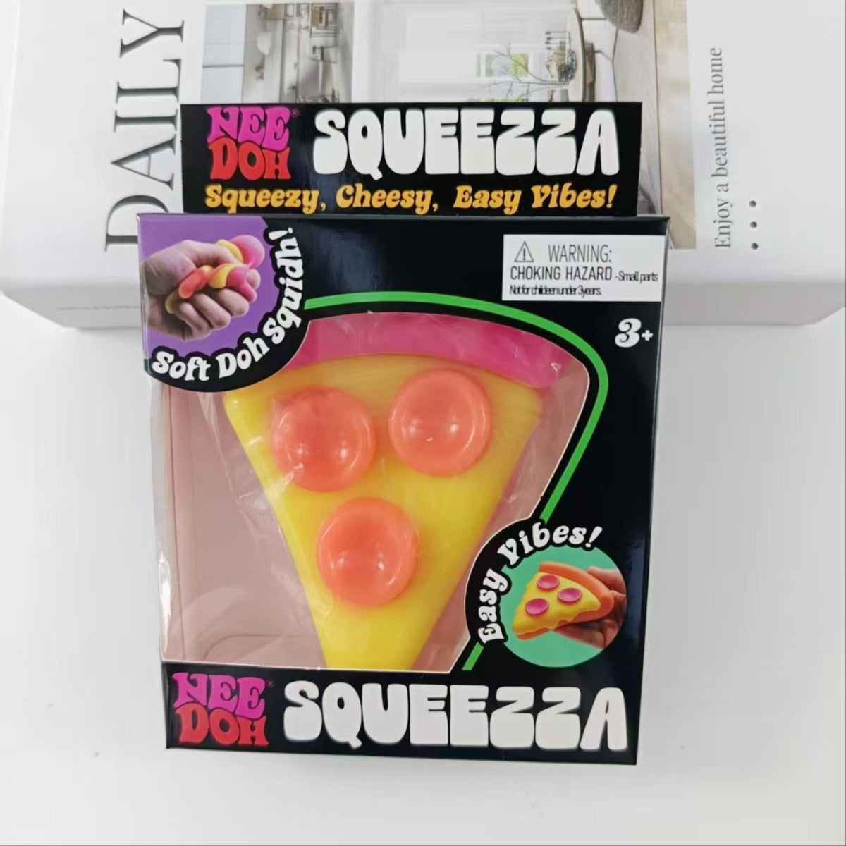 Assorted Cute Shapes Squeeze Fidget Toys Ice Cream Bear Cube Stress Relief Squish Sensory Toy Pack
