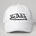 Embroidered Ripped Baseball Cap