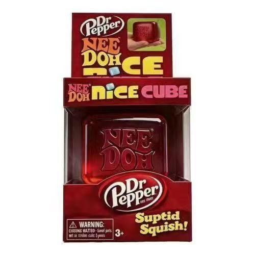 Assorted Cute Shapes Squeeze Fidget Toys Ice Cream Bear Cube Stress Relief Squish Sensory Toy Pack