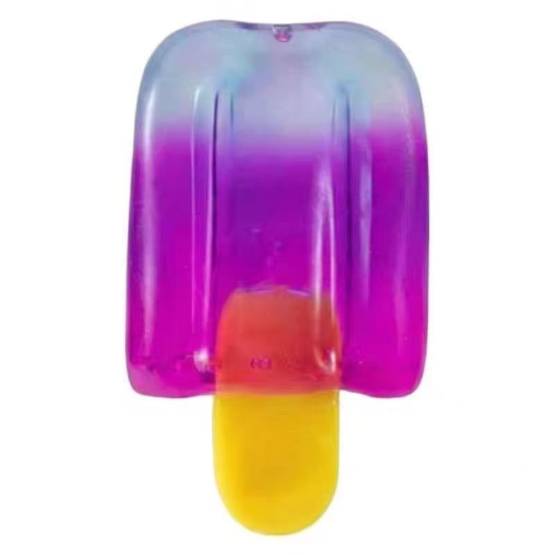 Assorted Cute Shapes Squeeze Fidget Toys Ice Cream Bear Cube Stress Relief Squish Sensory Toy Pack