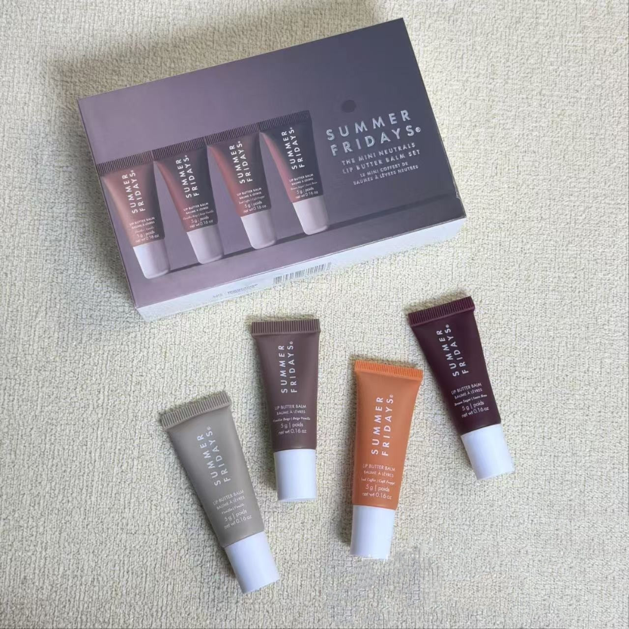 Summer Fridays Tinted Lip Gloss Hydrating Liquid Lipstick Multi Nude Matte Shades