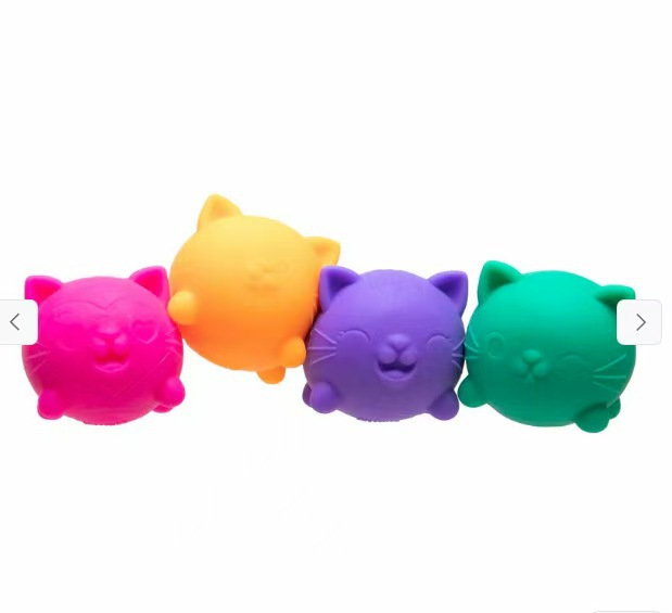 Cat Head Stress Relief Squeezing Toy