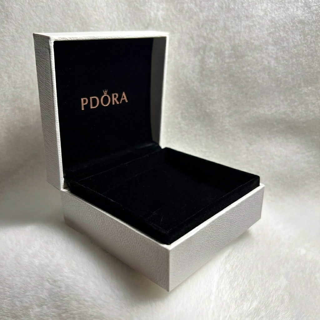 PDORA Moments Barrel Clasp Snake Chain Bracelet