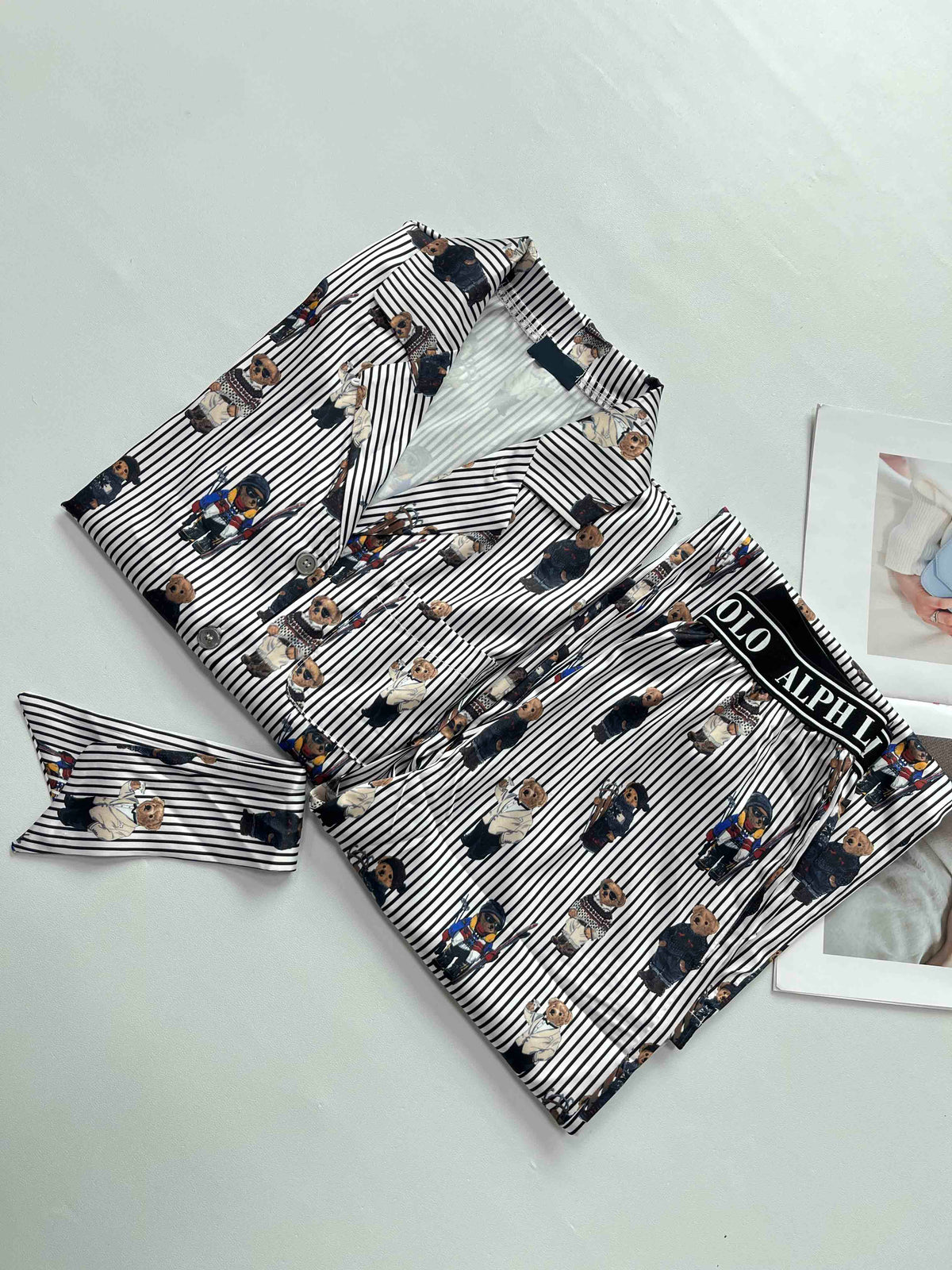Polo Bear Sateen Pyjama Set - 51282561