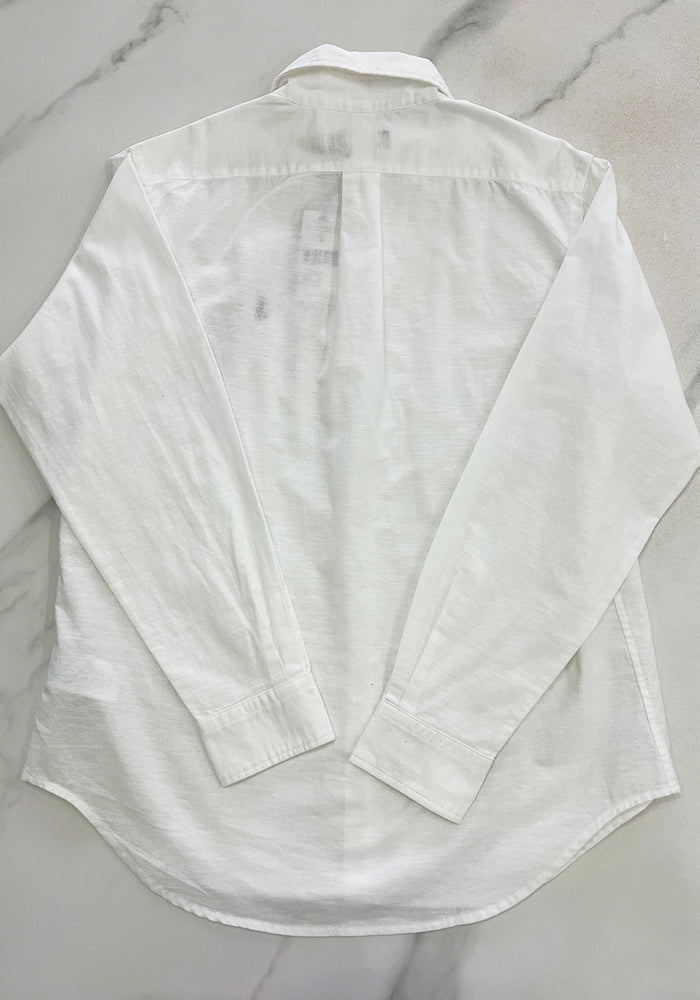 40114962/40146415 RL Pony-Classic Fit Garment-Dyed Linen Shirt