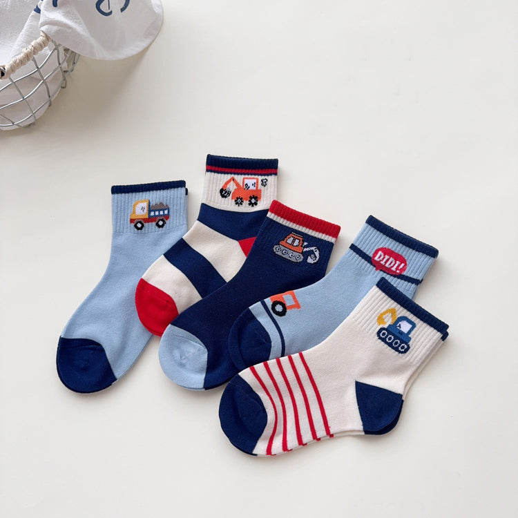 Baby cotton breathable  autumn and winter sports socks