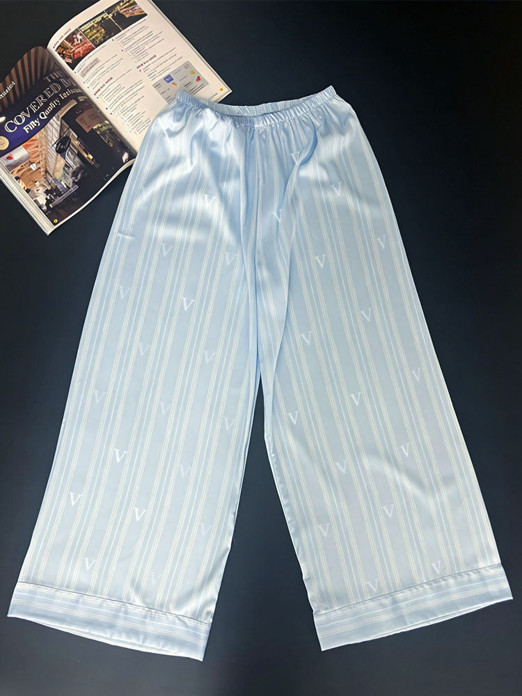 40458613 2026 Spring/Summer New Arrival: Women's Pajama Set—Ice Silk