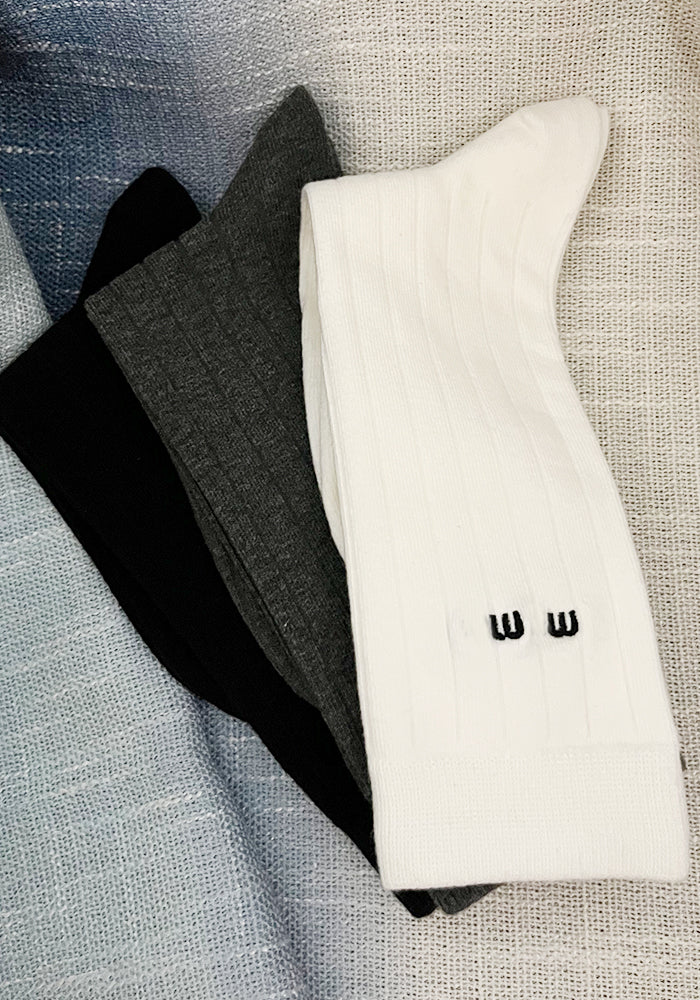 MM-Comfortable and Versatile  Calf Socks For Women 3 Pairs
