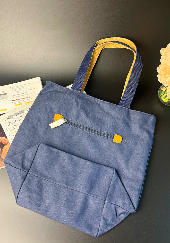 40391437 RL Pony-Shoulder Tote Bag Blue