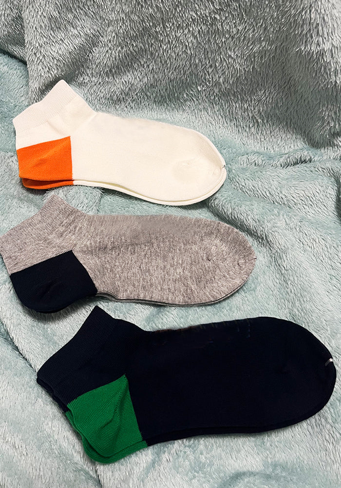 40051829 RL Bear-Casual  Socks 3 Pairs