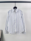 39513831 RL Stripe Long Sleeve Linen Shirt