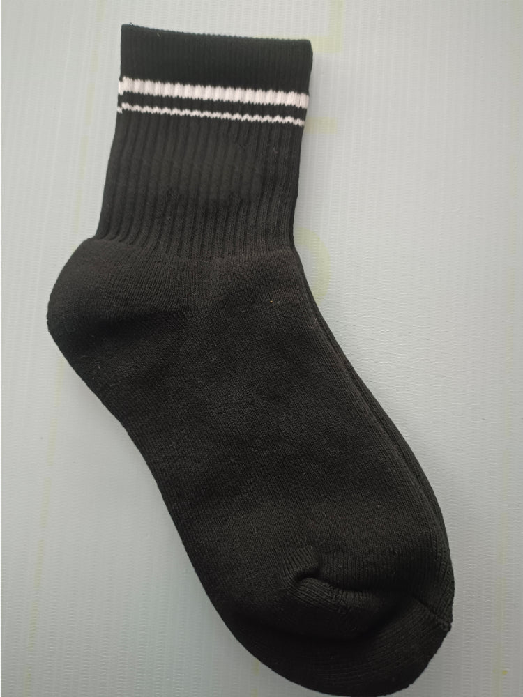 AL-Lettering Cotton Sports Socks （Height：15cm  Length：20cm）