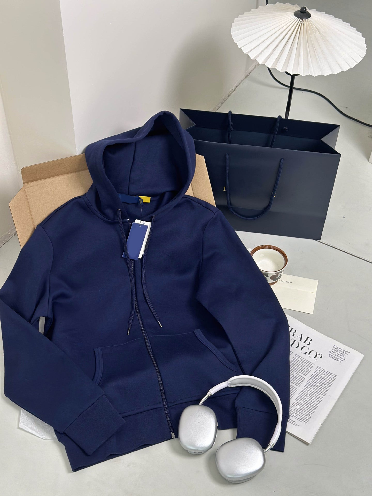 RL Double-Knit Full-Zip Hoodie