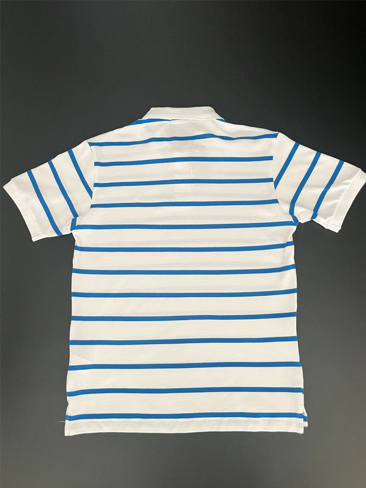 40435768 Men's Striped Short Sleeve Shirt – Classic Fit