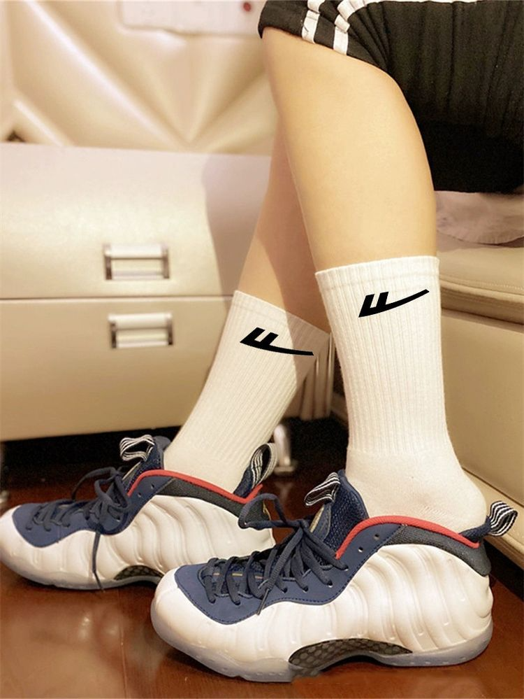 40252121 NK thigh-stockings sports   cotton socks 3 pairs