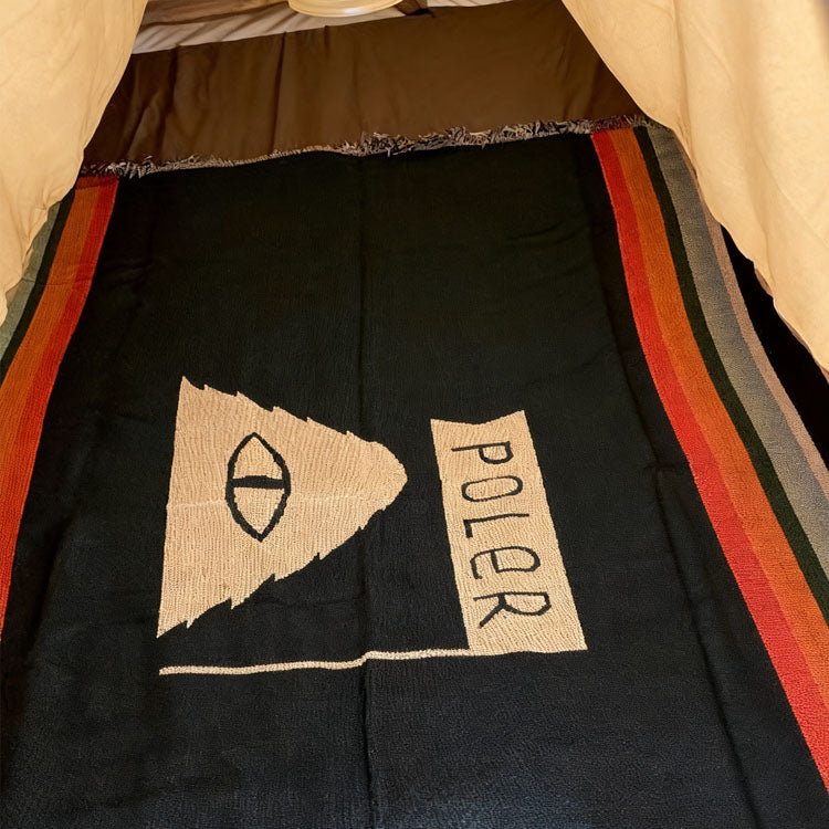 40610724 RV Tribal Woven Blanket - Boho Camping & Picnic Throw