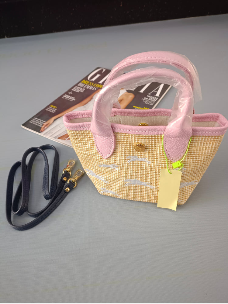 LC-Straw Handbag Crossbody Bag