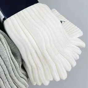 40148855/40180515 RL Pony-Solid Color Socks 6-Pack （For Men and Women）