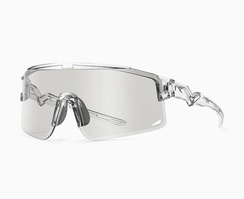 Intelligent Photochromic Cycling Glasses, UV Protection Bicycle Goggles for Men and Women