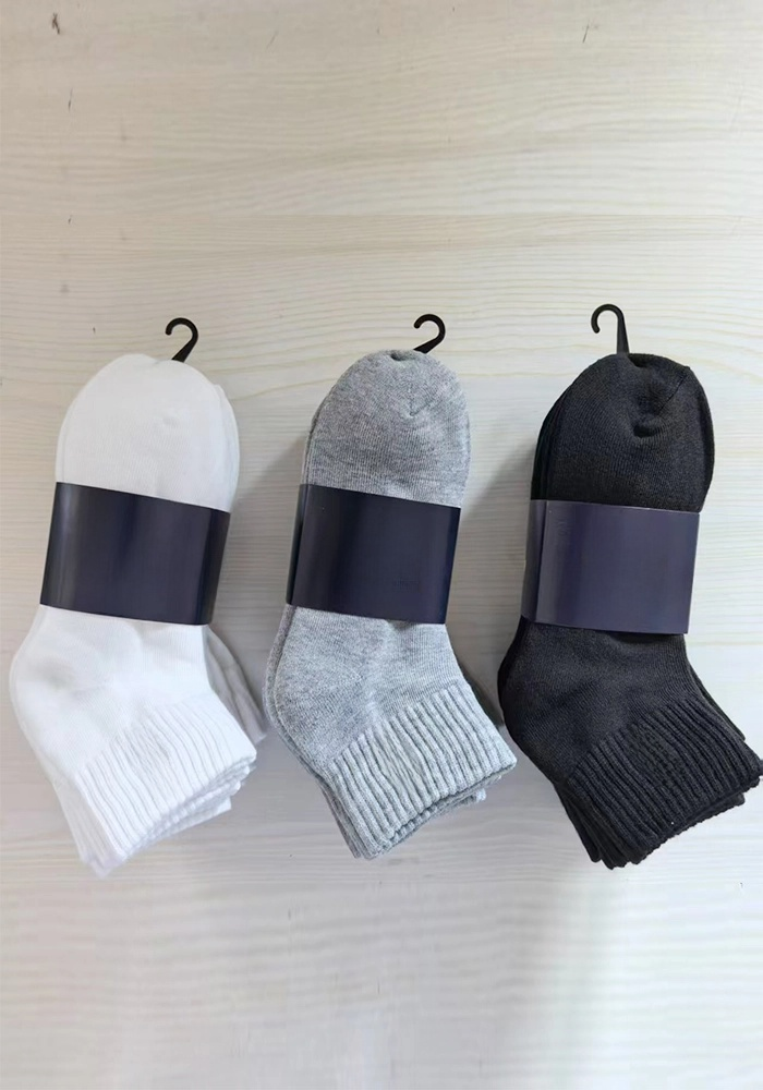 40148855/40180515 RL Pony-Solid Color Socks 6-Pack （For Men and Women）