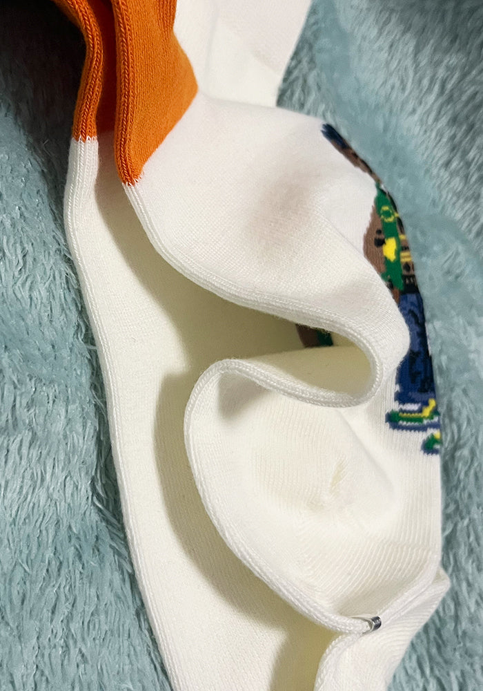 40051829 RL Bear-Casual  Socks 3 Pairs