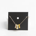 Women's Charm Pendant Necklace, Elegant Multi Bead Chain Necklace for Daily Outfit - 40789602