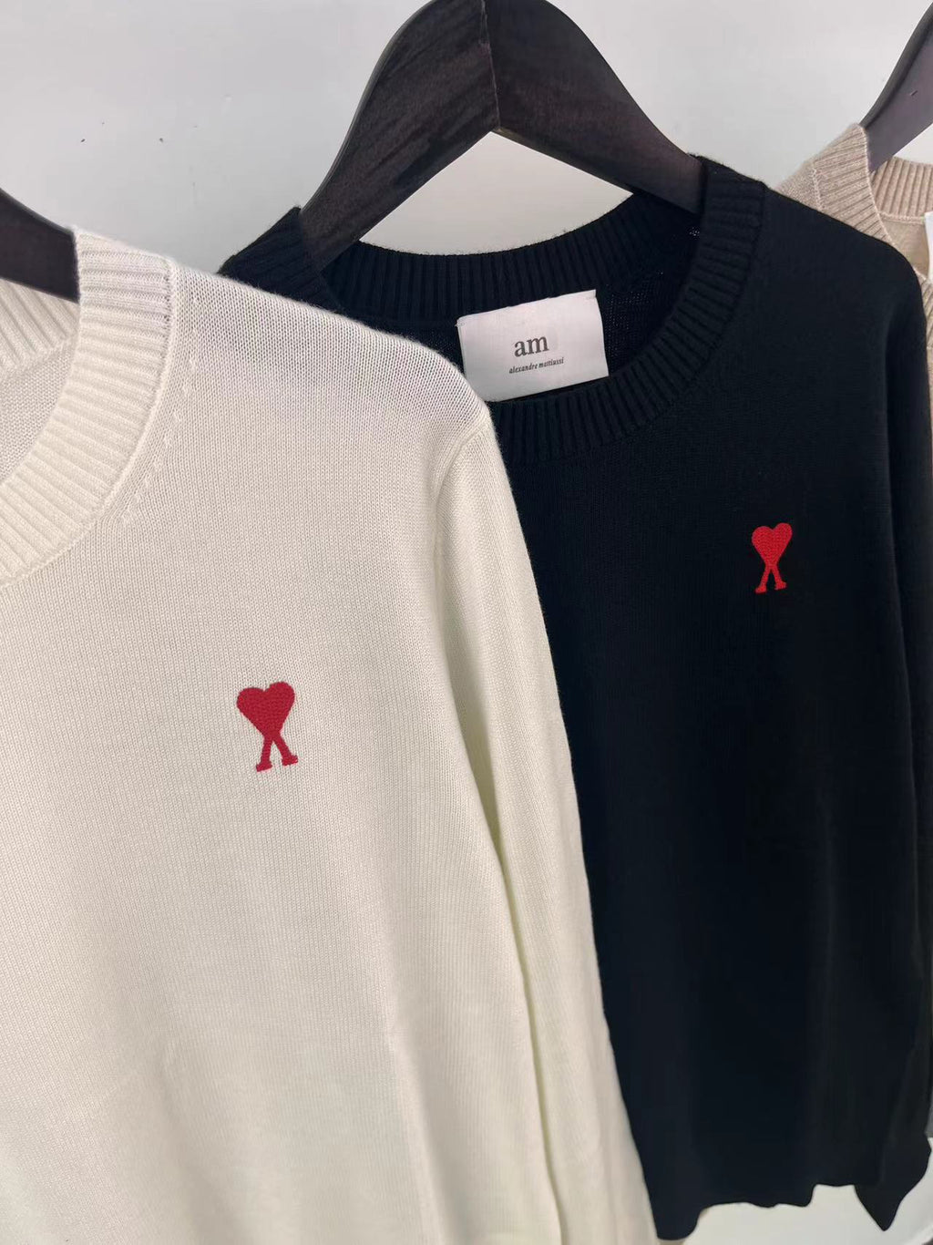 AMI PARIS Ami de Cœur wool sweater