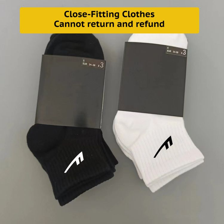 NK Mid-length Terry Cushion sports cotton socks 3 pairs for Athletic Running