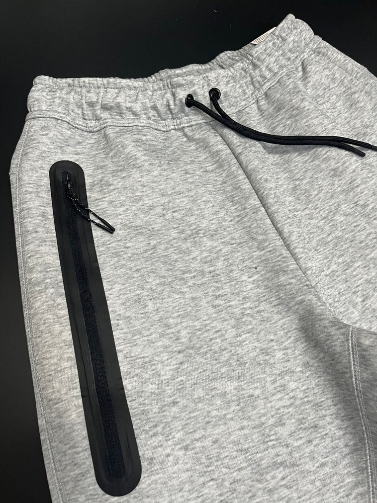 Heather Grey Tracksuit for Men | Full Zip Hooded Jacket