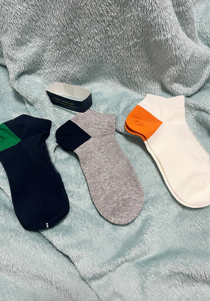 40051829 RL Bear-Casual  Socks 3 Pairs