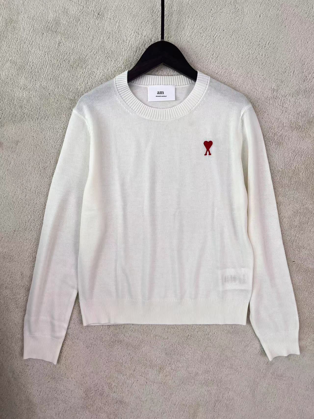 AMI PARIS Ami de Cœur wool sweater