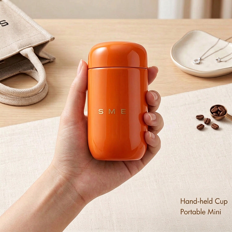 51357219 Mini Stainless Steel Insulated Coffee Cup, Portable Small Travel Thermos for Hot & Cold Drinks