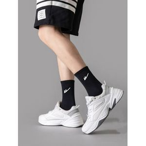 40489331 NK thigh- stockings sports cotton socks 5 pairs with box