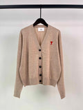 RED AMI DE COEUR CARDIGAN Cardigan in classic merino wool