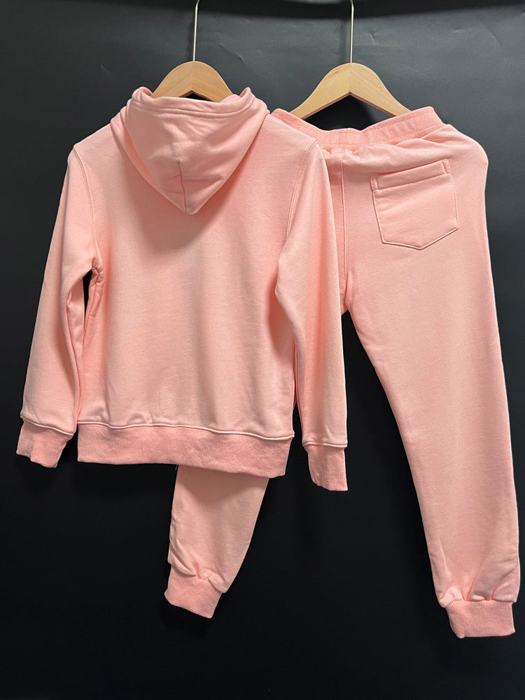 Bear 2025 new autumn children's cardigan sweatshirt suit