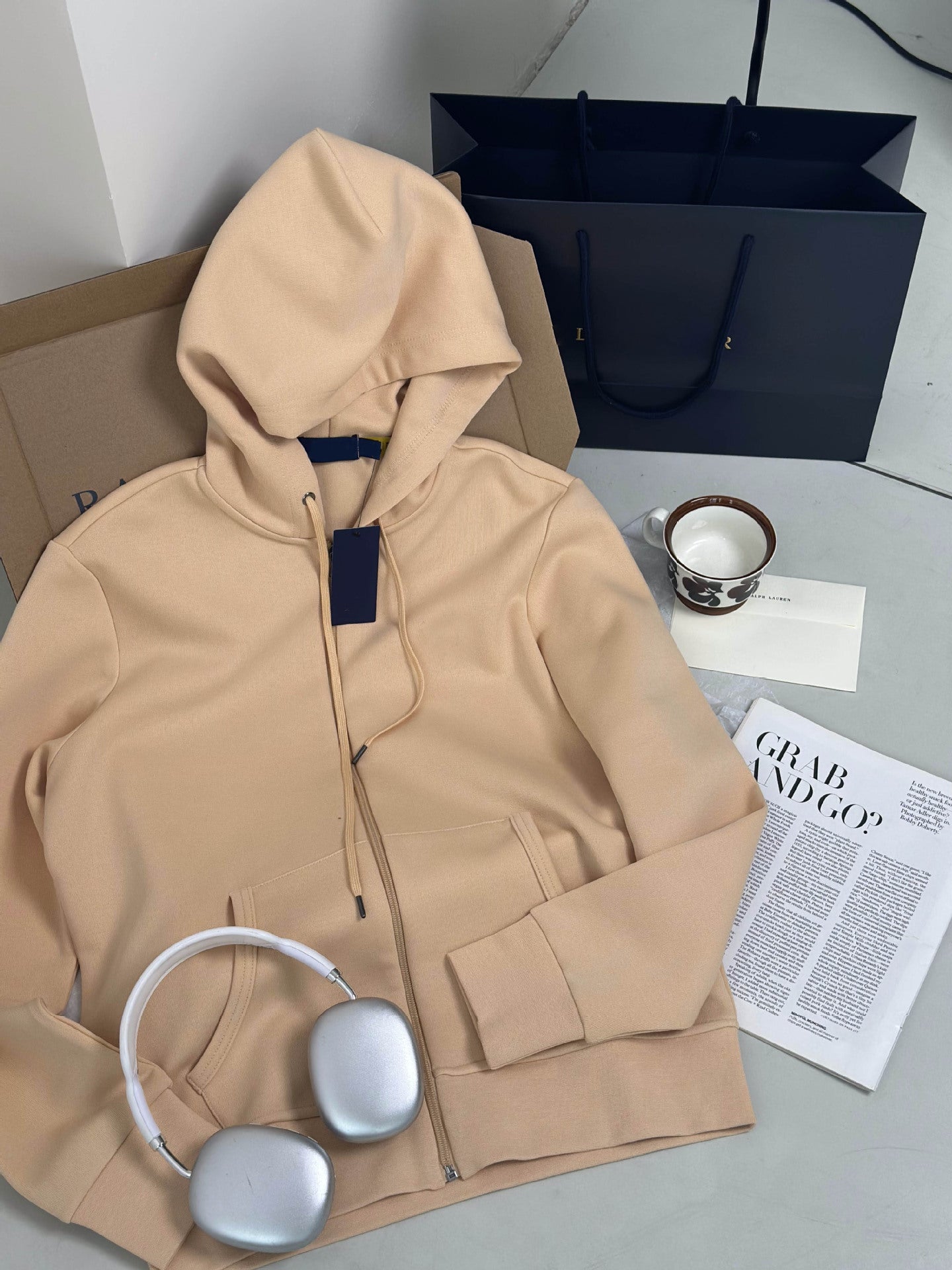 RL Double-Knit Full-Zip Hoodie
