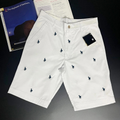40490977 Men's Cotton Twill Shorts with All-Over Pony