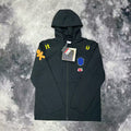 Brazil National Team Hooded Jacket Men Windproof Full Zip Football Training Coat - 51316546