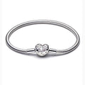 Sterling Silver Snake Bone Bracelet