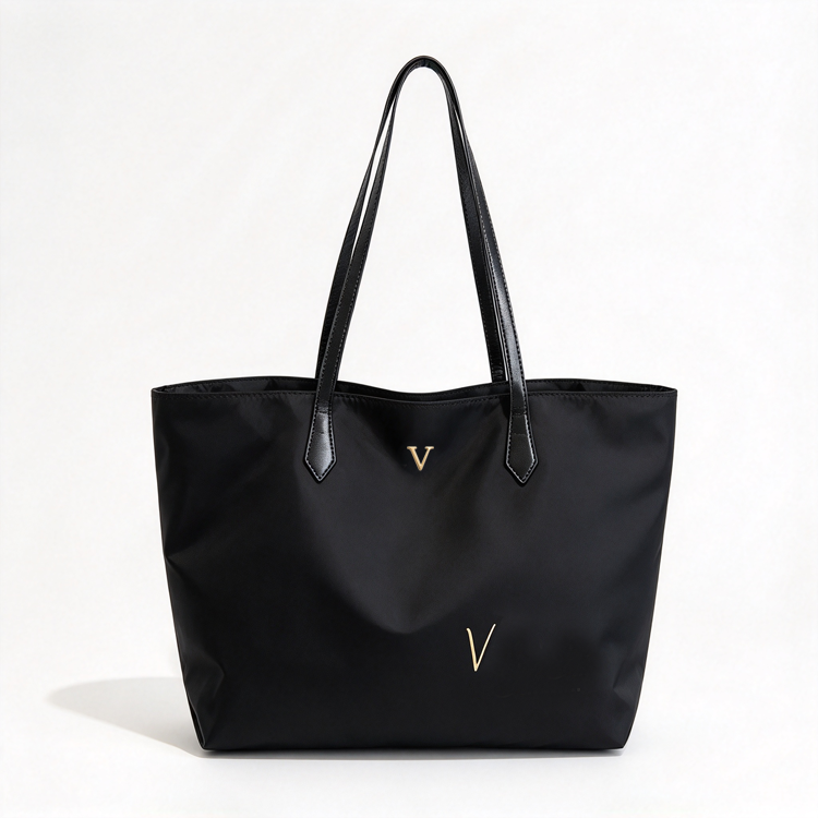 51337350 Women Large Capacity Tote Bag Striped Casual Shoulder Handbag Daily Shopping Bag