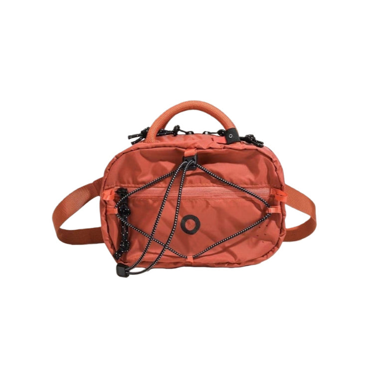 51148025 Lightweight Nylon Mini Crossbody Bag Adjustable Strap Casual Outdoor Shoulder Bag