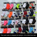51148057 Toddler Kids Cushioned Athletic Ankle Socks Colorful Sport Socks For 6 Months-4 Years Old