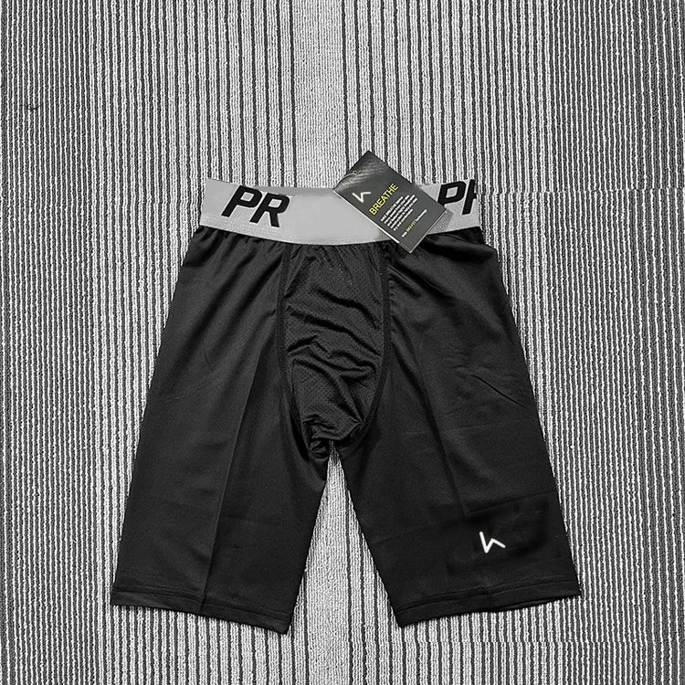 Men Compression Leggings Sports Workout Running Tights Short & 3/4 Pants - 51242528